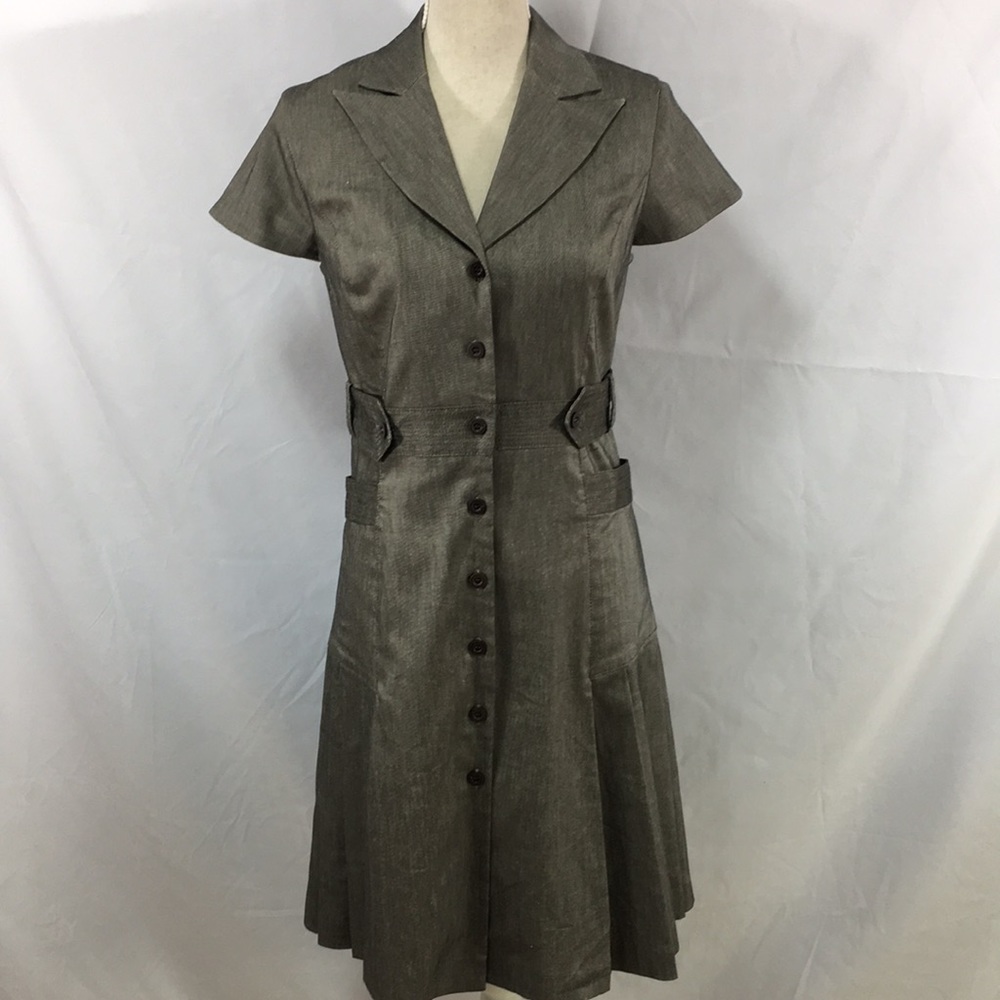 NWT Allure Noir beautifully tailored A-line dress